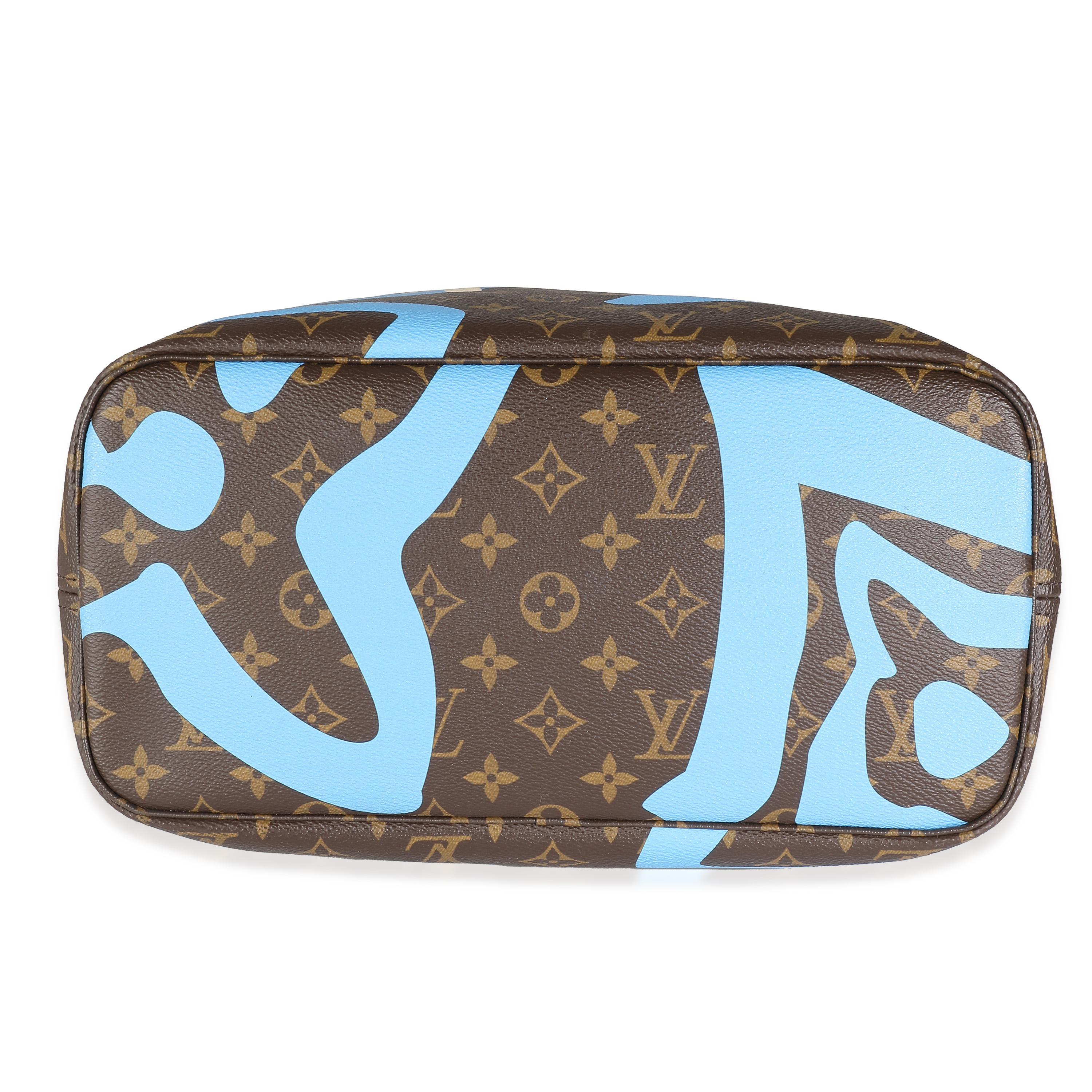 Louis Vuitton Tahitienne Monogramm Segeltuch Mykonos Neverfull MM 2