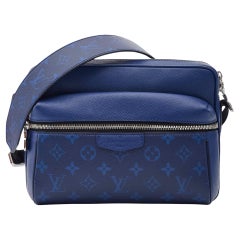 Louis Vuitton Taiga Monogram Cobalt Blue Outdoor Messenger Bag