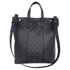 Louis Vuitton Taiga Monogram Eclipse Outdoor Tote Black