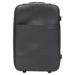 LOUIS VUITTON Taiga Pegase 60 Business black rolling suitcase luggage