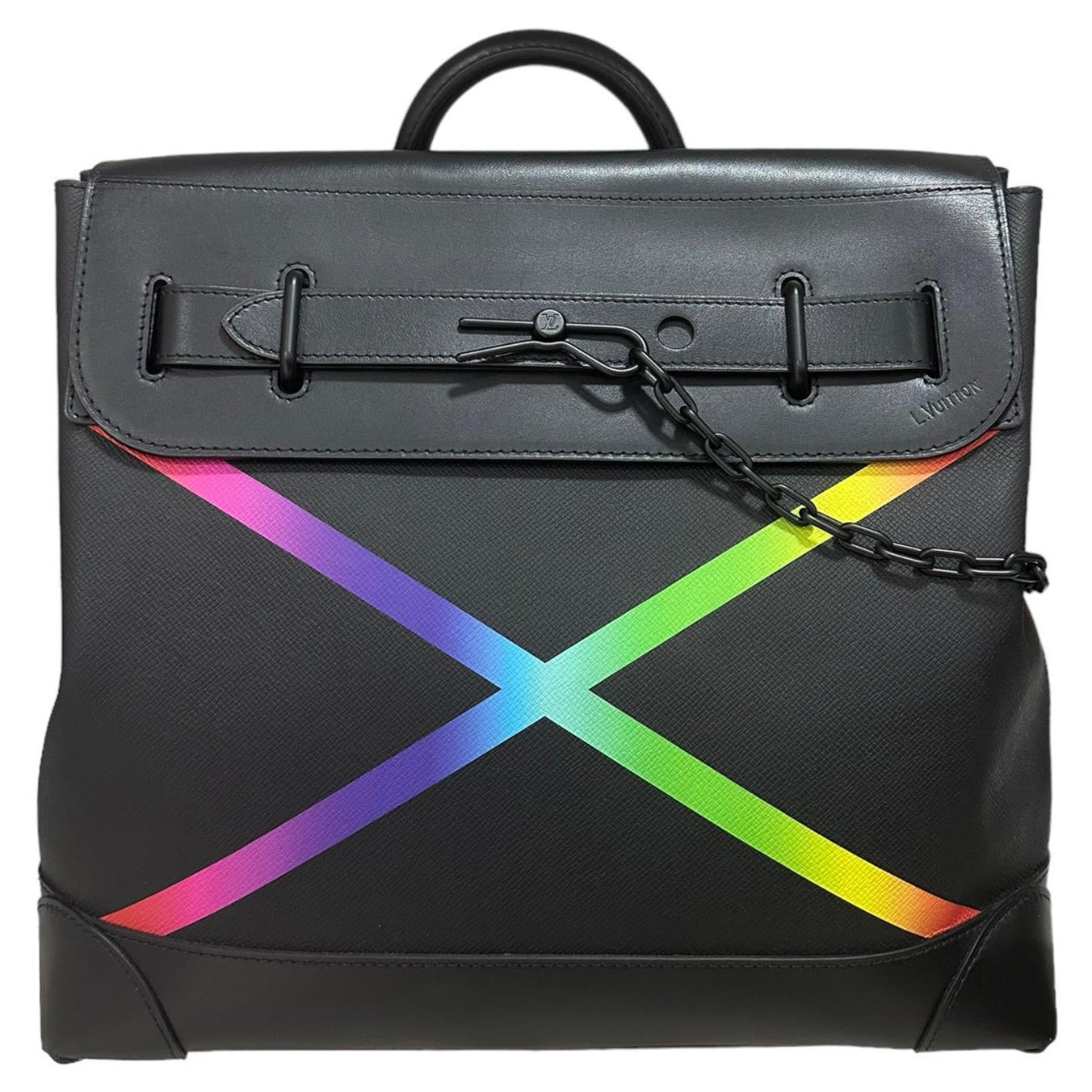 Taiga Regenbogen-Dampfer PM L.E. von Louis Vuitton Borsa a Tracolla