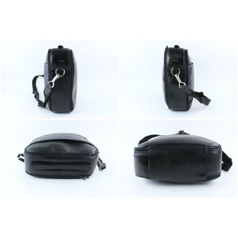 Louis Vuitton Taiga Tura 2way Luggage 7lz0802 Black Leather Messenger Bag 5