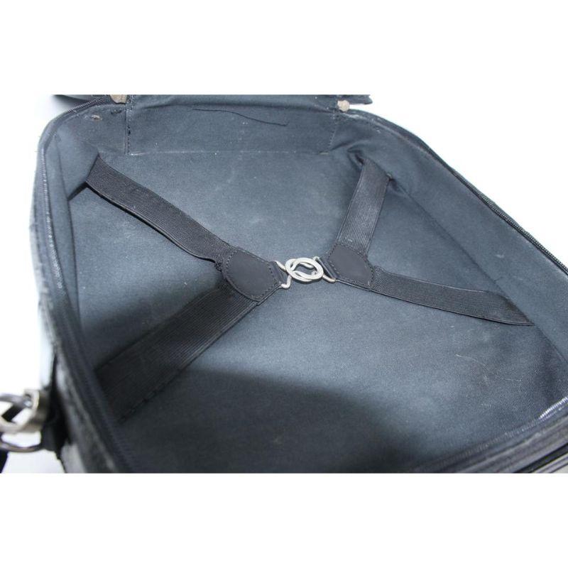 Louis Vuitton Taiga Tura 2way Luggage 7lz0802 Black Leather Messenger Bag 7