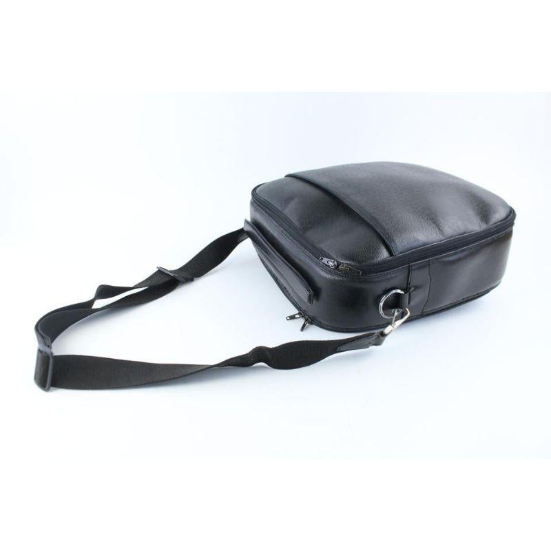 Louis Vuitton Taiga Tura 2way Luggage 7lz0802 Black Leather Messenger Bag 1