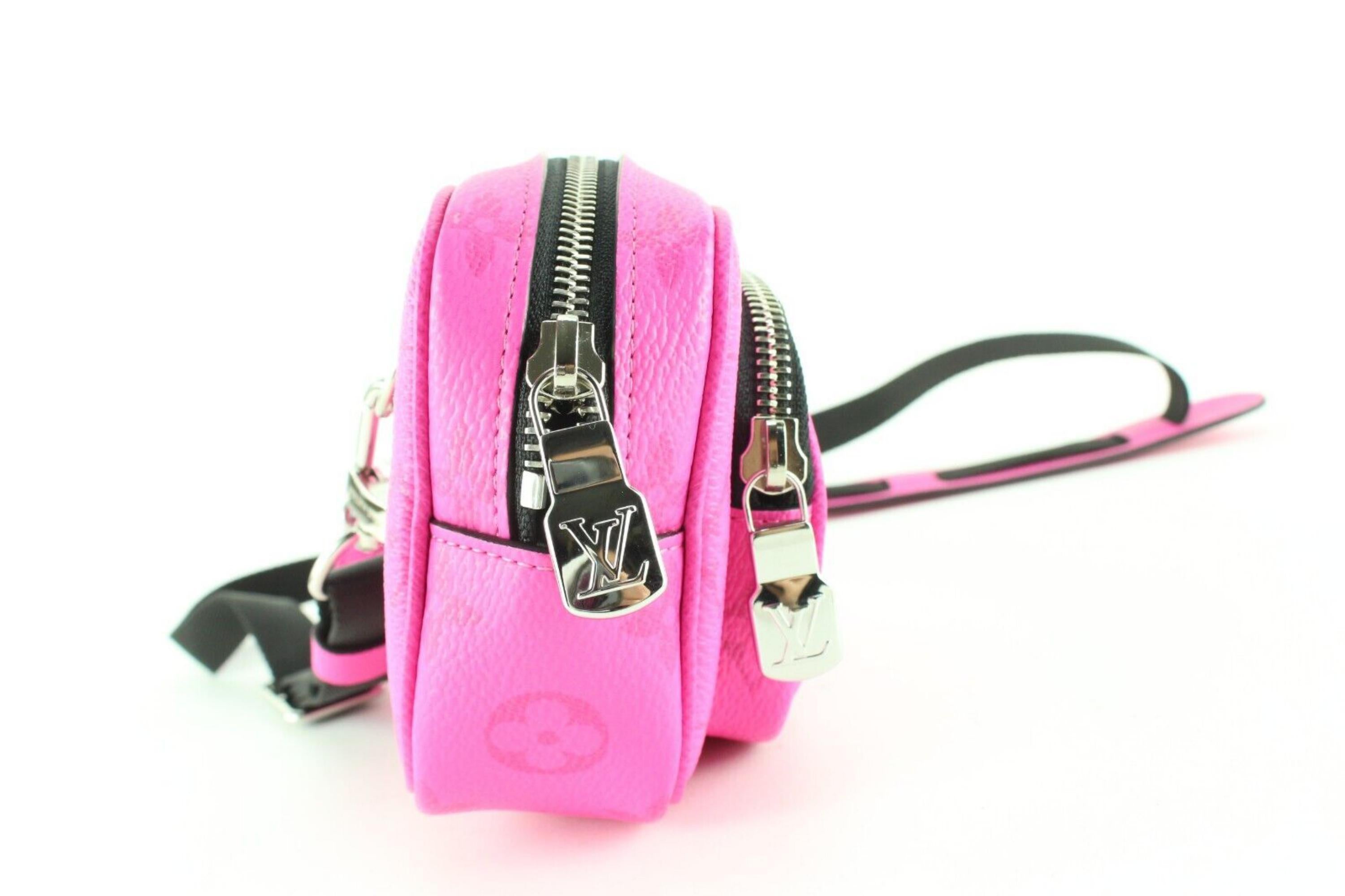 Louis Vuitton Taigarama Monogram Neon Pink Bumbag Outdoor Crossbody 5LV0123 4