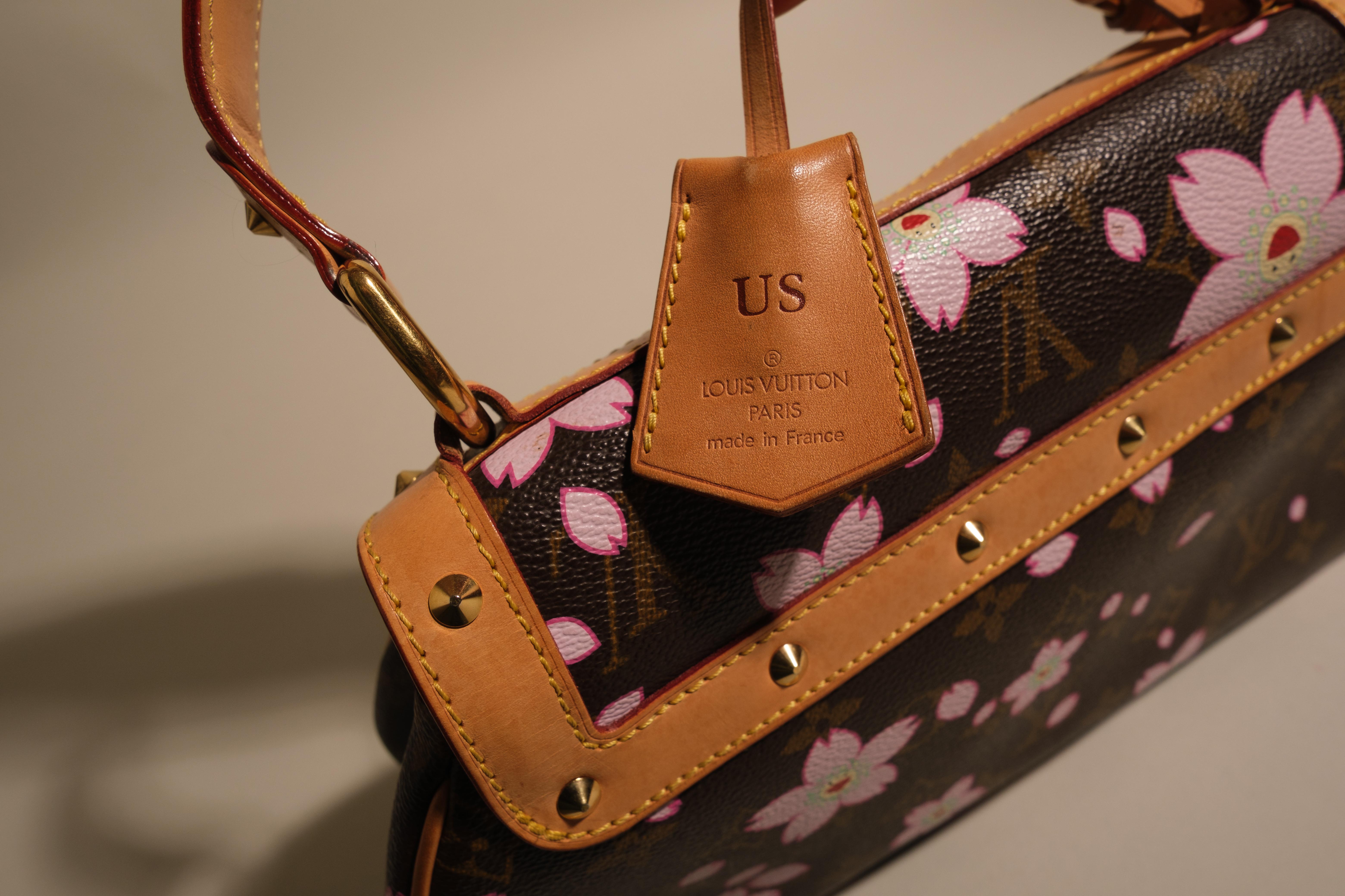 Women's Louis Vuitton Takashi Murakami 2003 Cherry Blossom Handbag For Sale