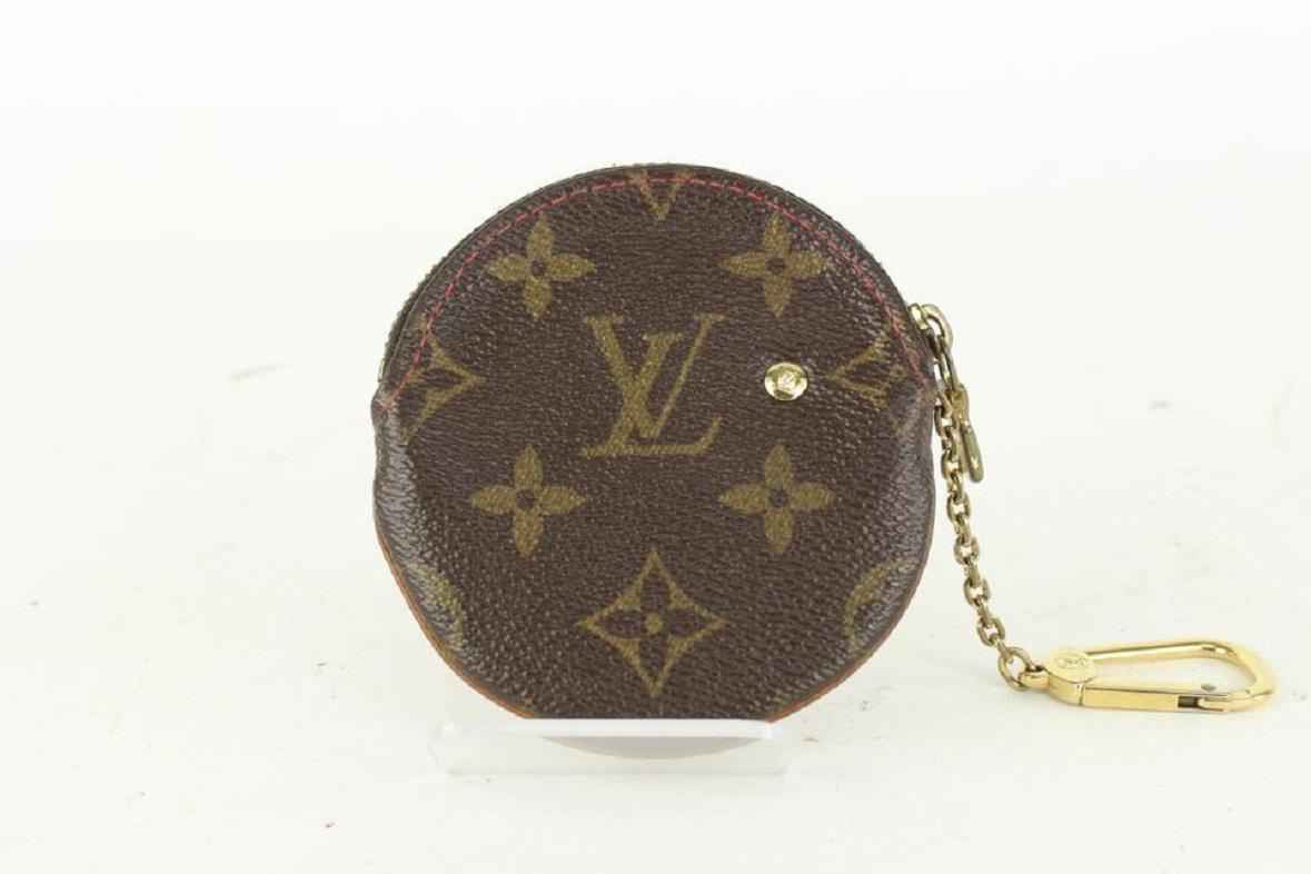 Louis Vuitton x Takashi Murakami 2005 Pre-owned Monogram Cherry Round Coin Case - Brown