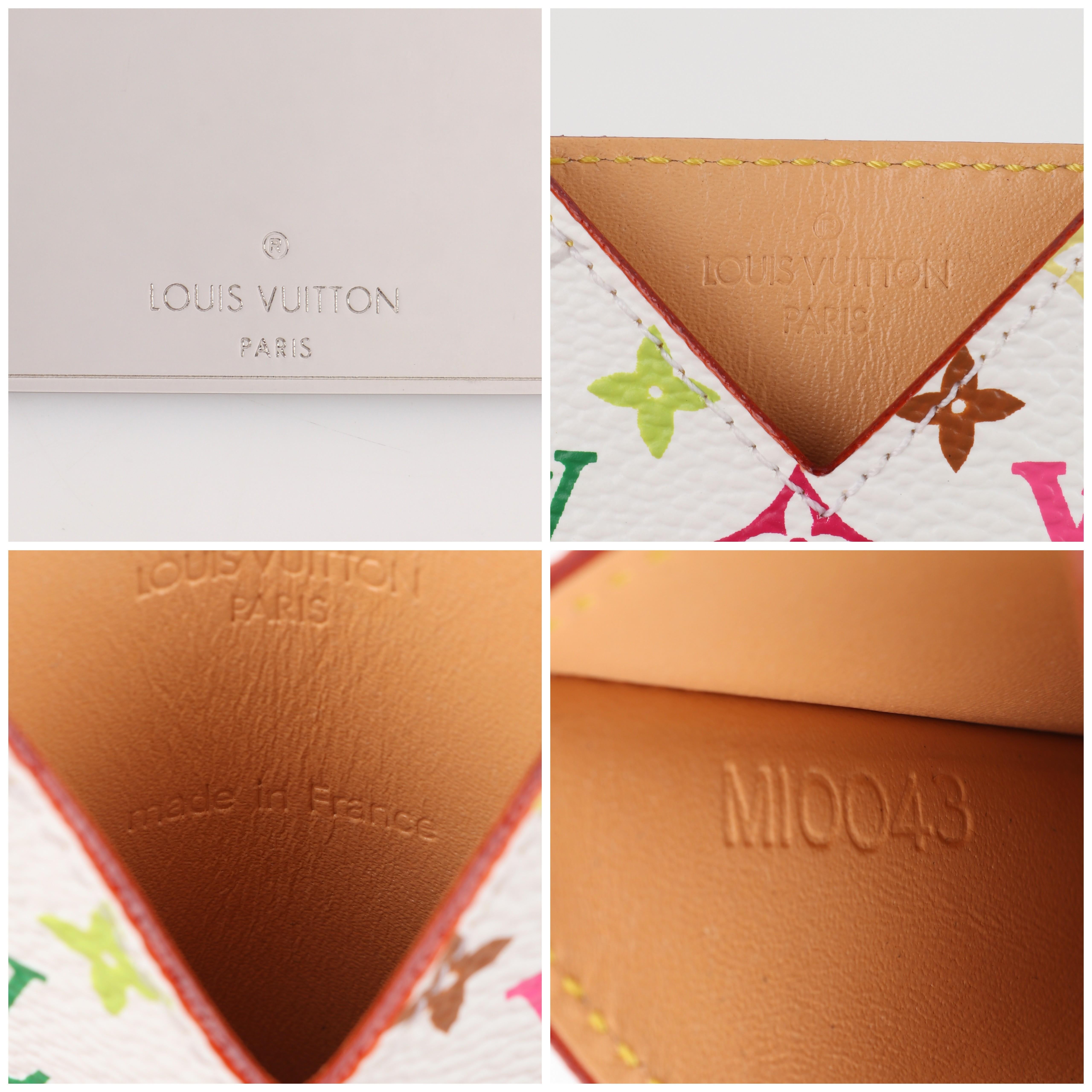 LOUIS VUITTON Takashi Murakami Edición Limitada Espejo Monograma Multicolor NIB 4