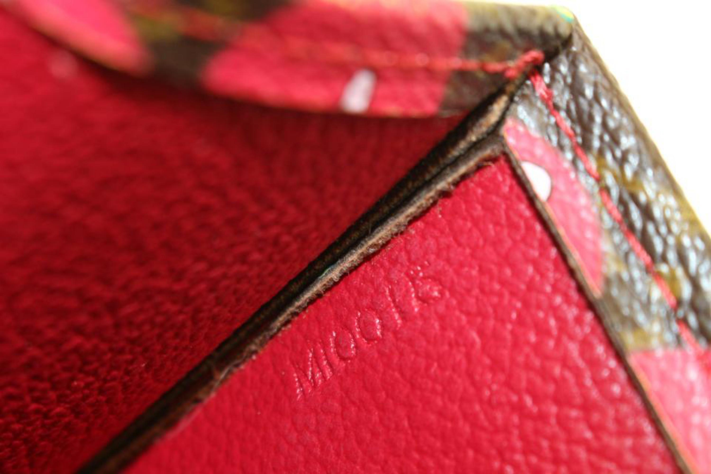 Brown Louis Vuitton Takashi Murakami Monogram Cherries Sac Plat Cerises Tote 65lk38s