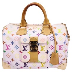 Louis Vuitton Takashi Murakami Monogram Multicolored Speedy 30 handbag