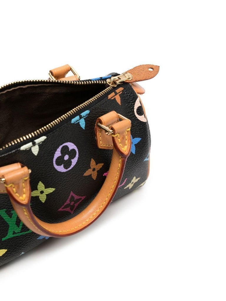 Women's or Men's Louis Vuitton Takashi Murakami Nano Speedy Handbag