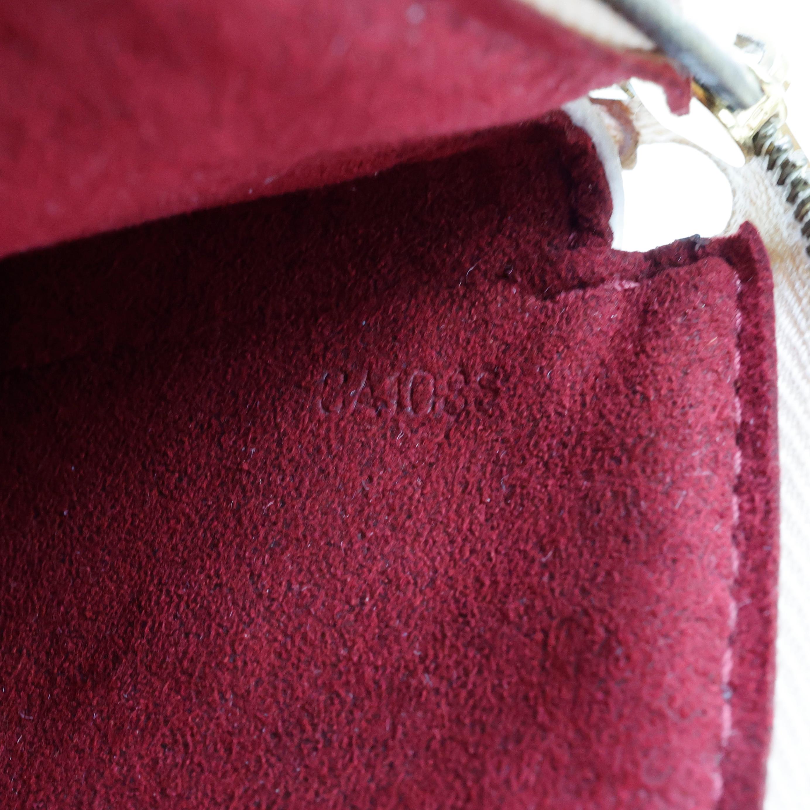 Louis Vuitton Takashi Murakami Pochette Accessoire with Strap For Sale 6