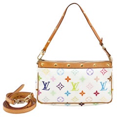 Louis Vuitton Takashi Murakami Pochette-Accessoire mit Riemen