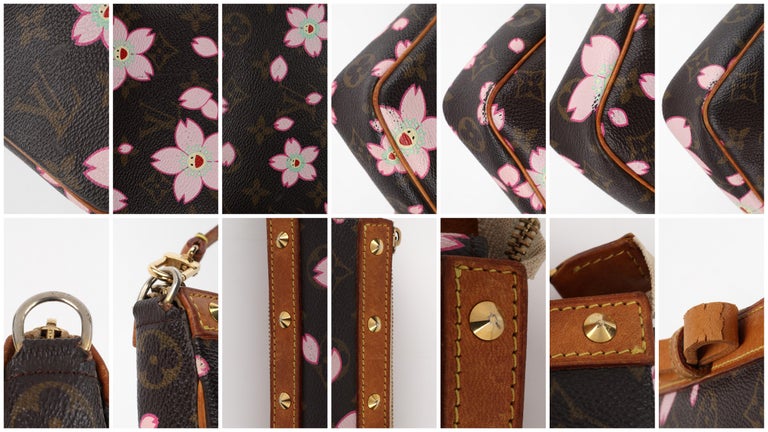 Louis Vuitton Pochette Accessoires Limited Edition Cherry Blossom at  1stDibs