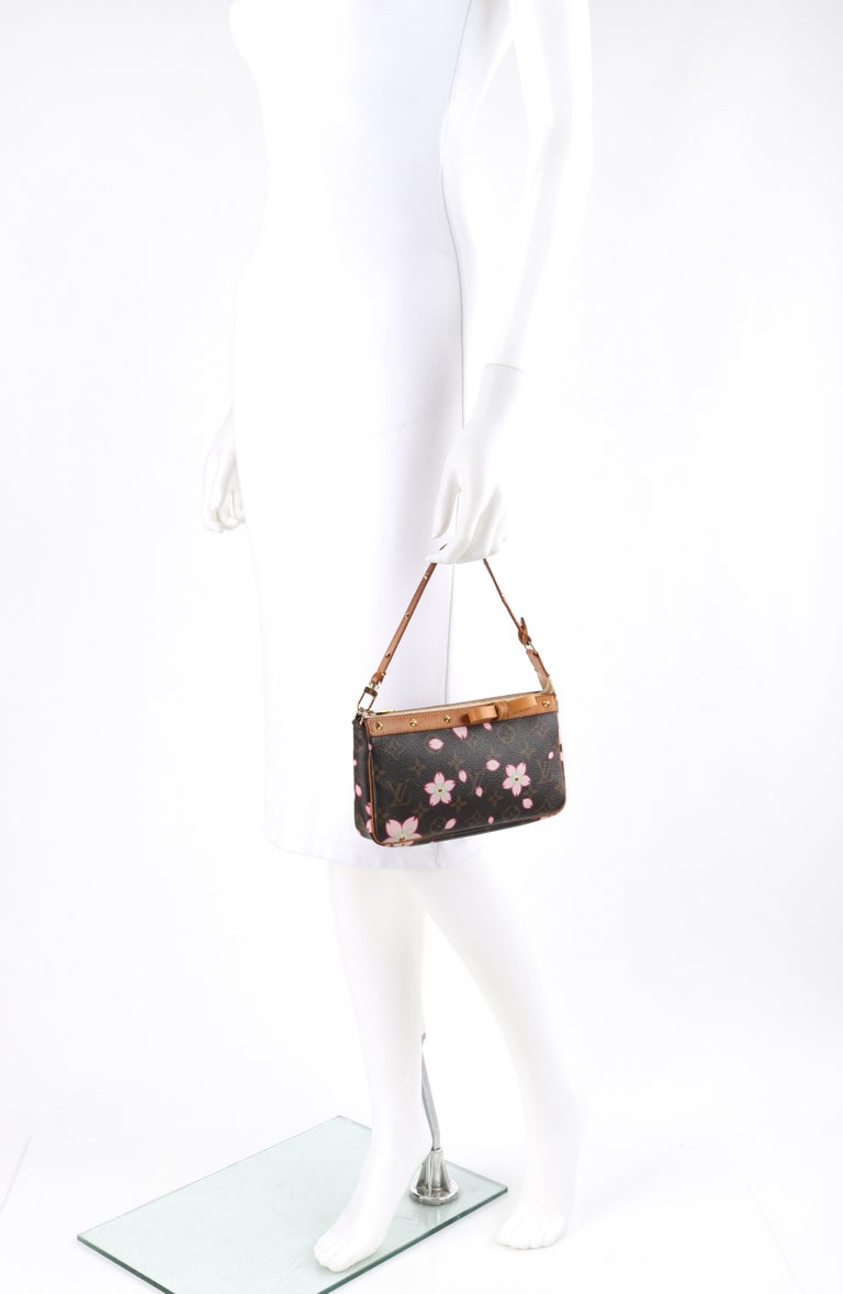 Louis Vuitton Cherry Blossom Pochette Accessories Bag For Sale at 1stDibs  lv  cherry blossom pochette, louis vuitton sakura bag, louis vuitton pochette cherry  blossom