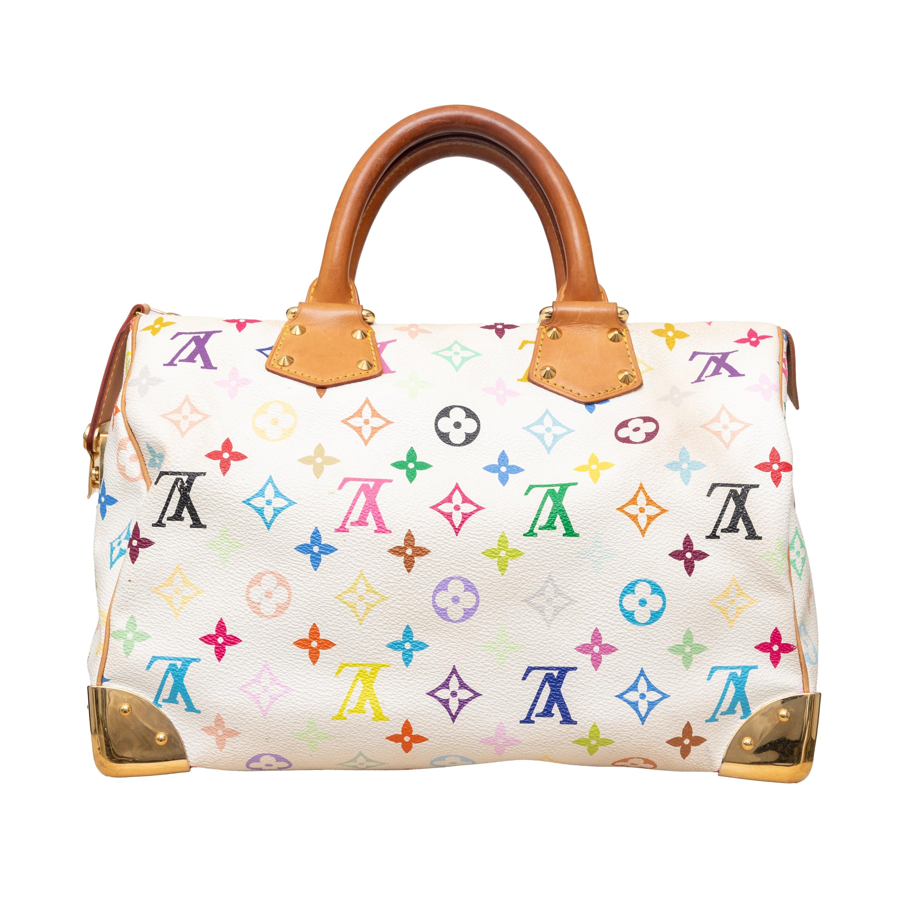 Louis Vuitton Takashi Murakami Speedy 30 Handbag - '00s In Good Condition For Sale In Milano, IT
