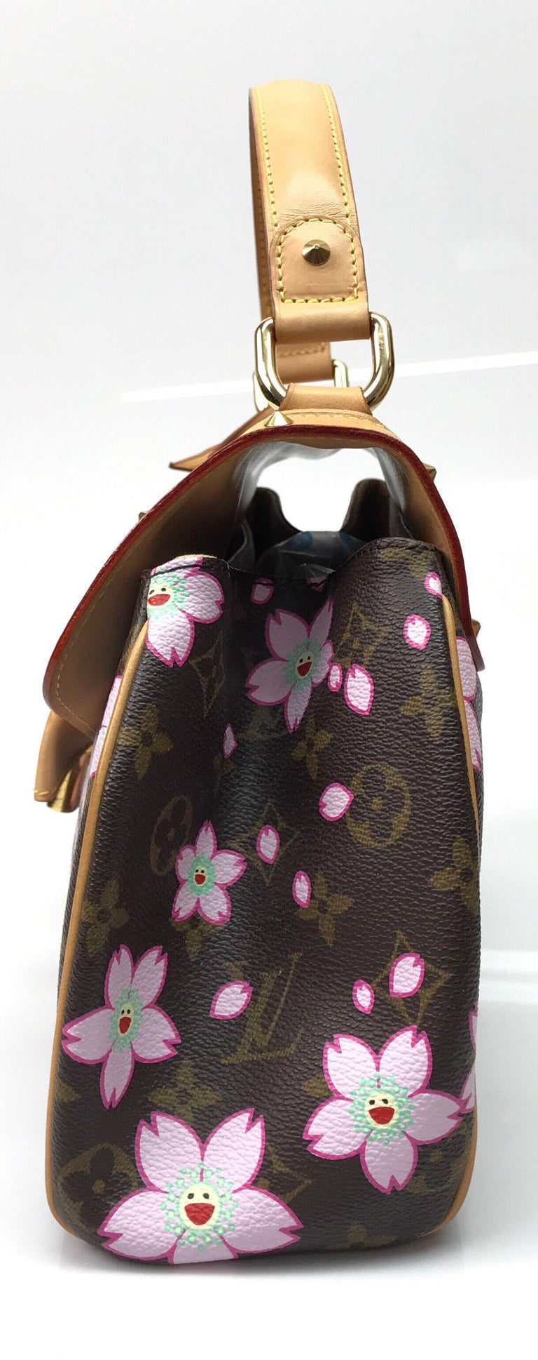 Louis Vuitton Takashi Murakami Limited Edition Retro Cherry Blossom Purse  at 1stDibs  louis vuitton flower smiley face bag, louis vuitton smiley  flower bag, louis vuitton flower purse