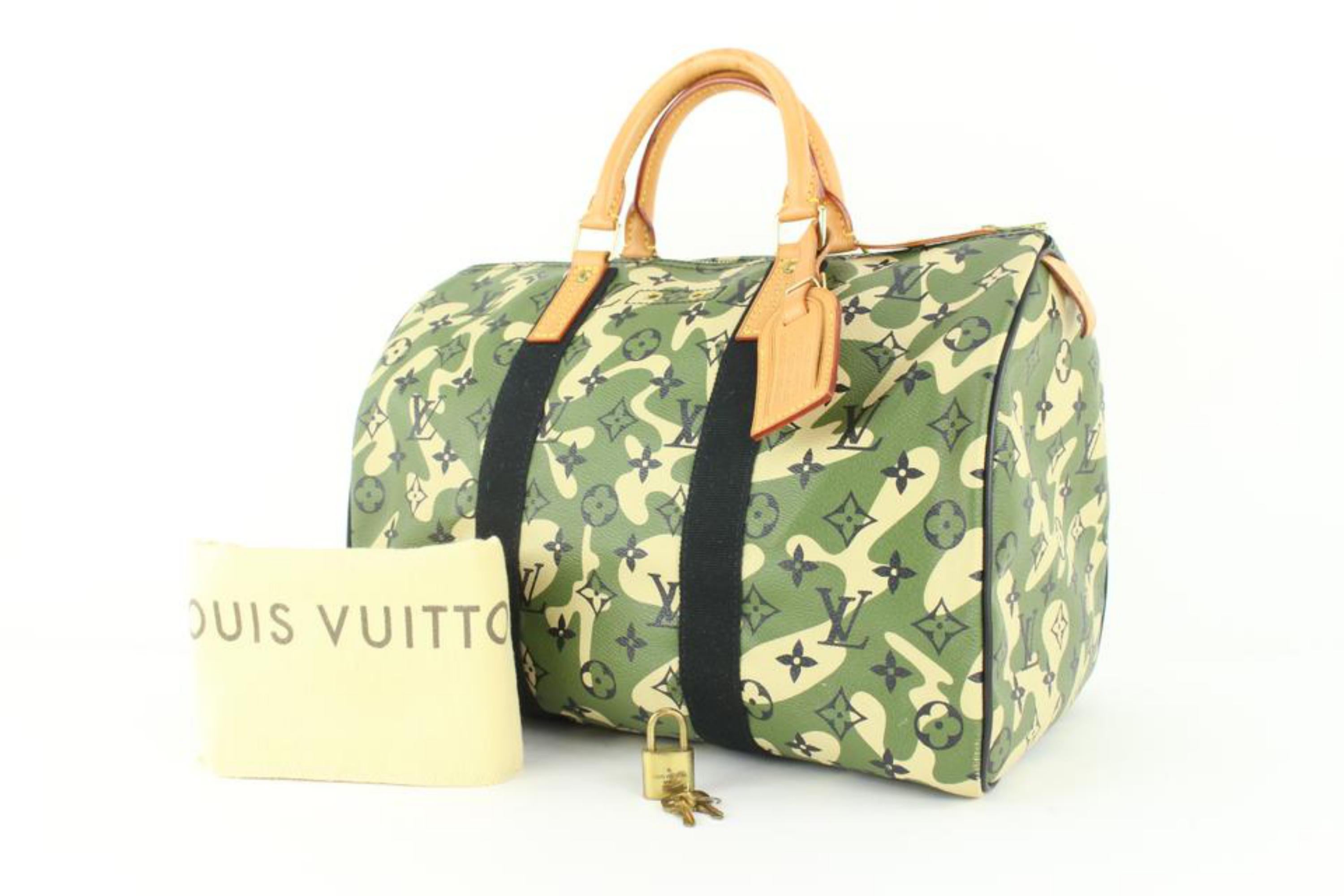 Louis Vuitton Takashia Murakami Monogramouflage Speedy 35 6LVJ1013 3