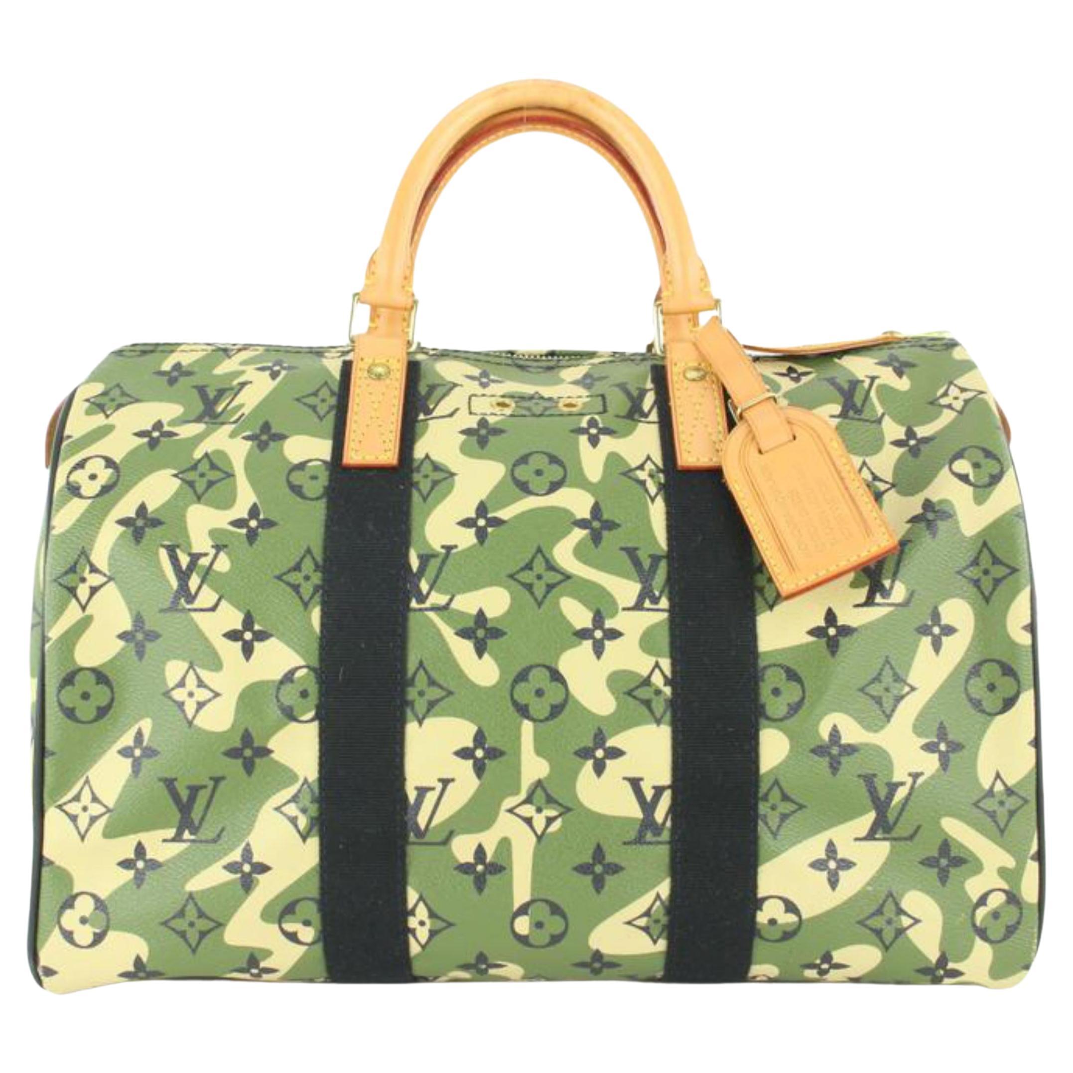 Louis Vuitton Monogramouflage Speedy 35 Handbag – vintagebonbon