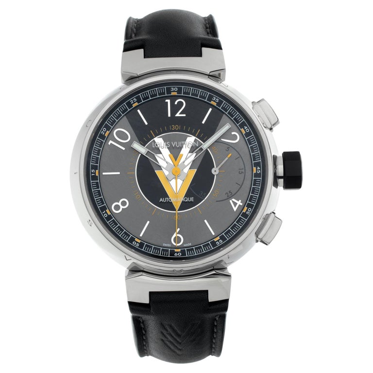 Louis Vuitton Tambour 44mm Q1A60 at 1stDibs  louis vuitton chronometer  watch price, louis vuitton chronograph watch