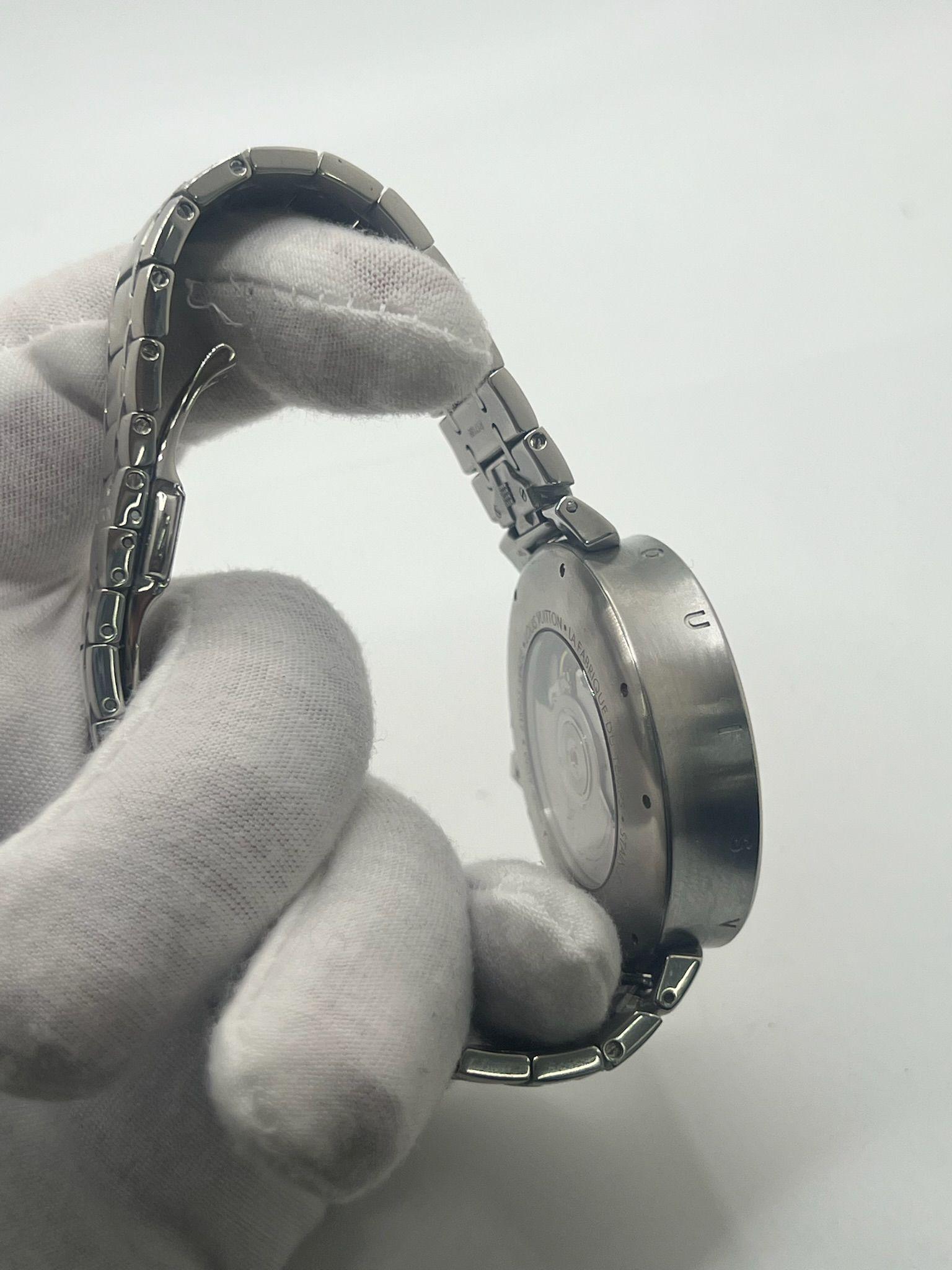 Louis Vuitton Tambour Chronographe Automatique en vente 2