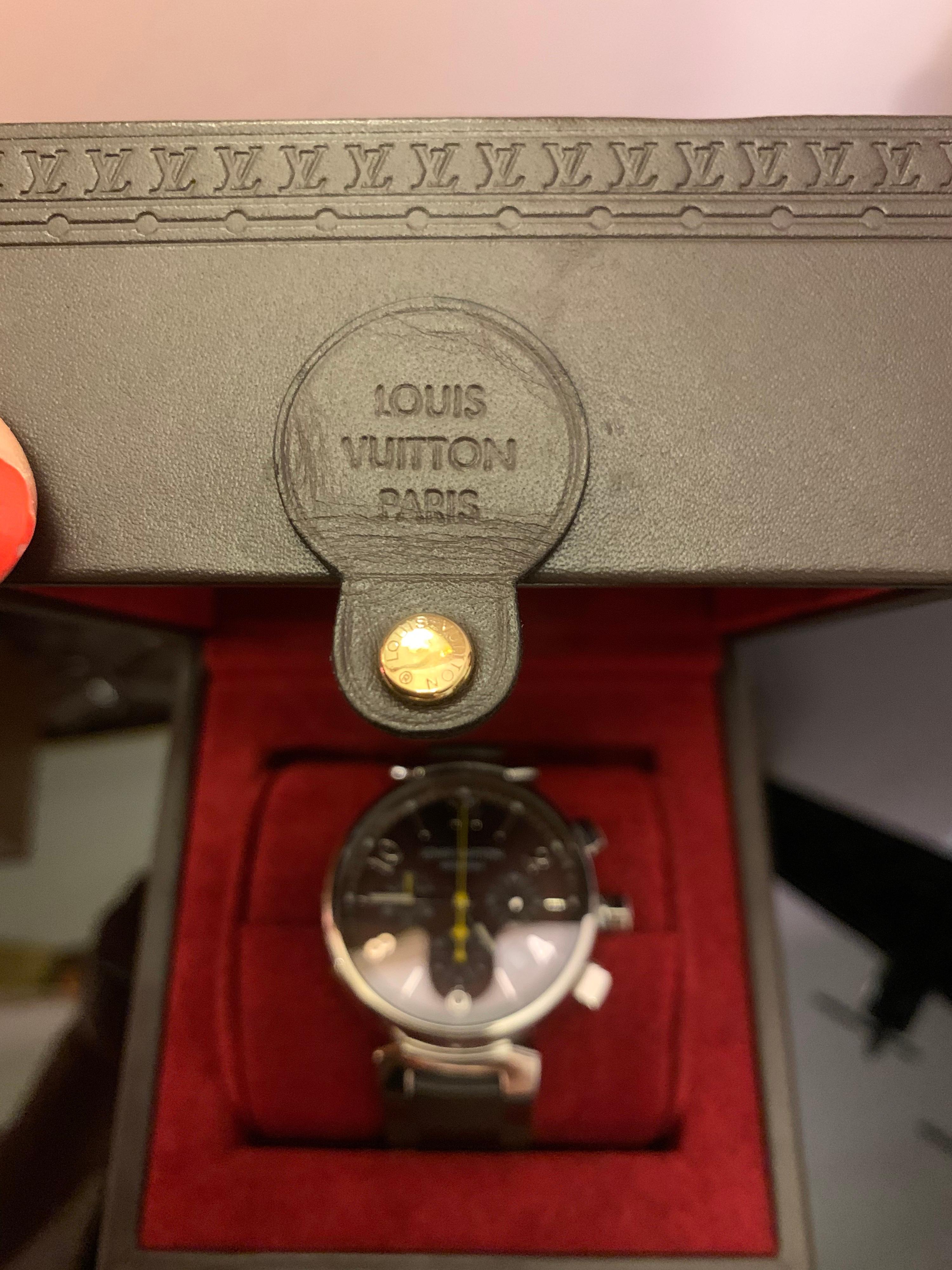 Orologio da uomo automatico Louis Vuitton Tambour Chronograph 12