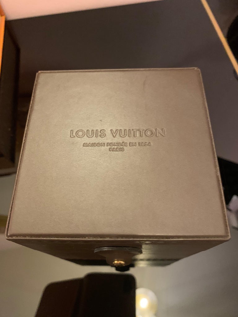 LOUIS VUITTON Tambour QA090Z Automatic Chronograph Mens Watch 90187600