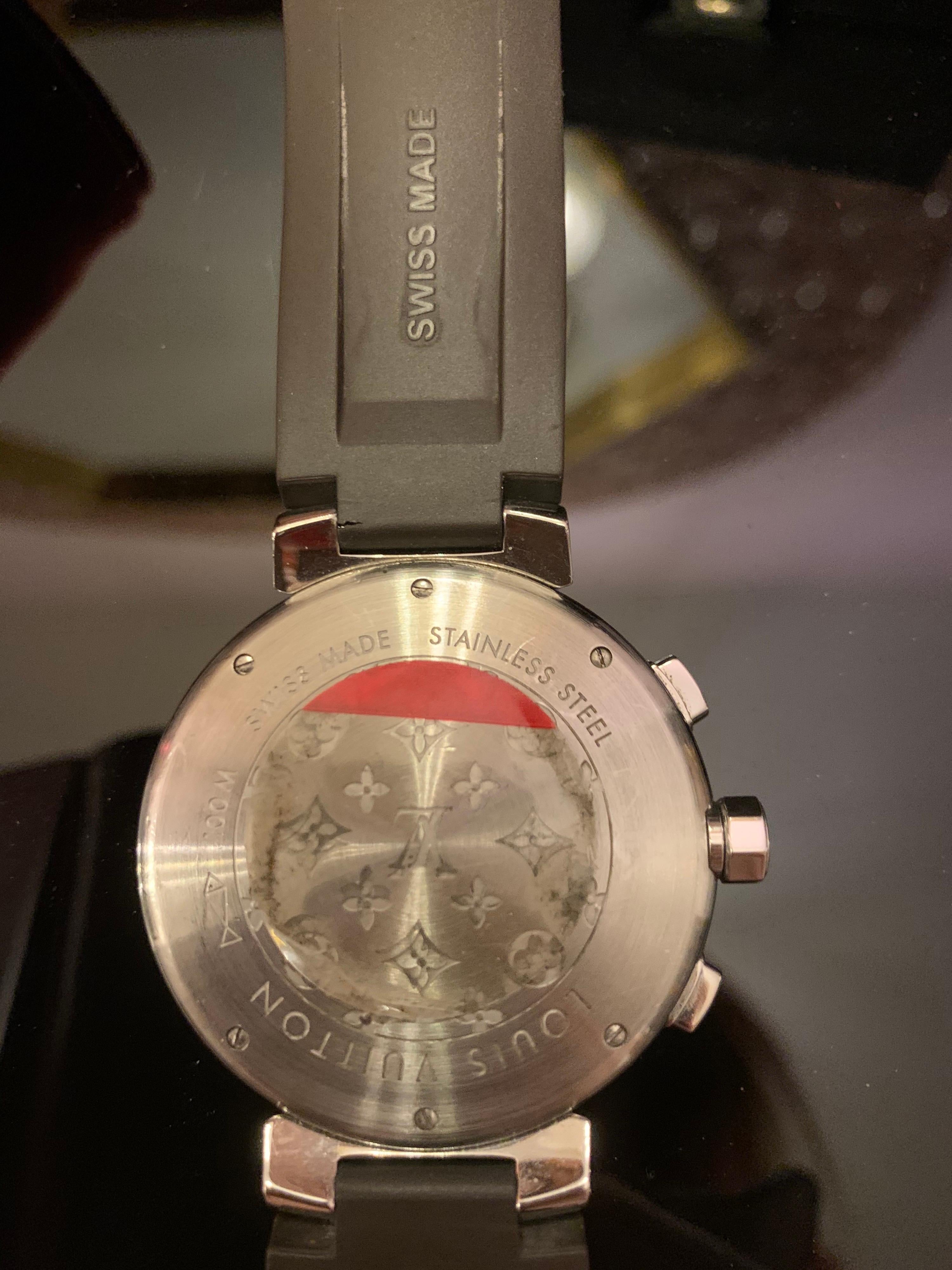 Orologio da uomo automatico Louis Vuitton Tambour Chronograph 4