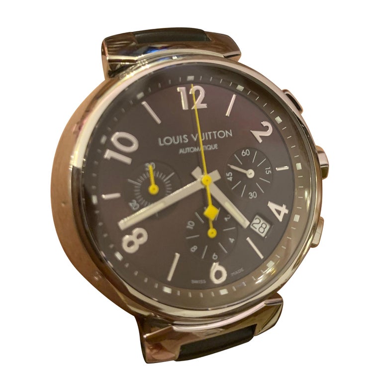 vuitton tambour chronograph watch