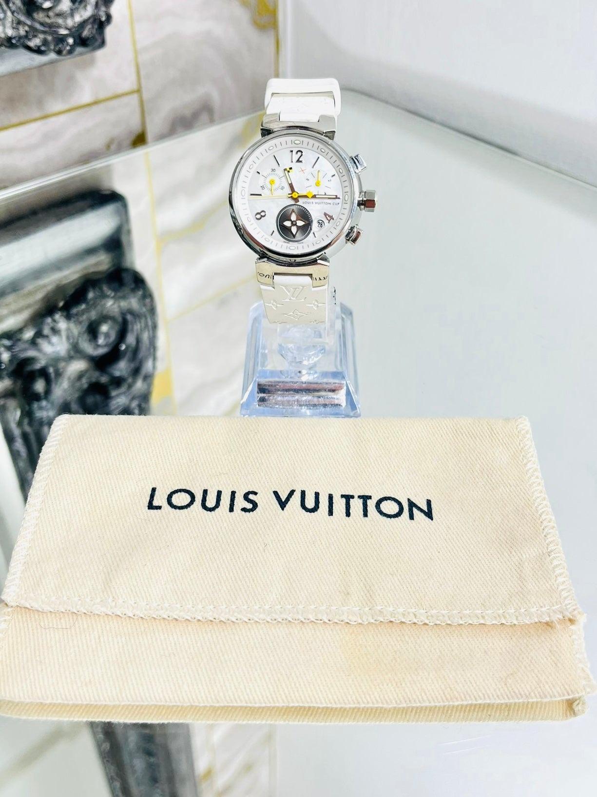 Tambour-Chronographuhr von Louis Vuitton im Angebot 6