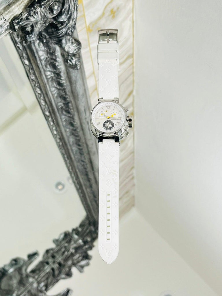 Louis Vuitton Sapphire Tambour Lovely Cup 38mm Watch