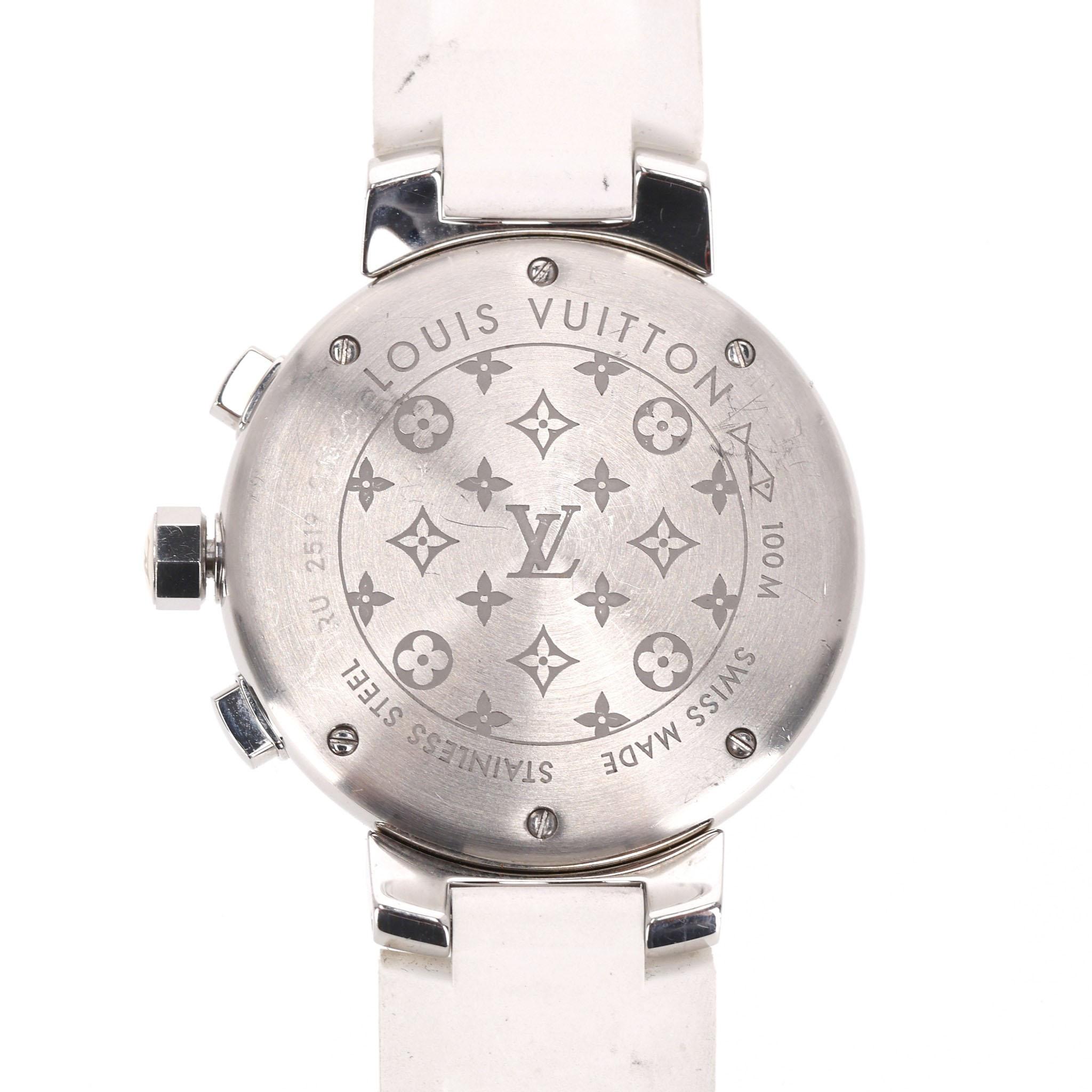 Louis Vuitton Tambour Lovely Cup Chronograph Watch For Sale 1