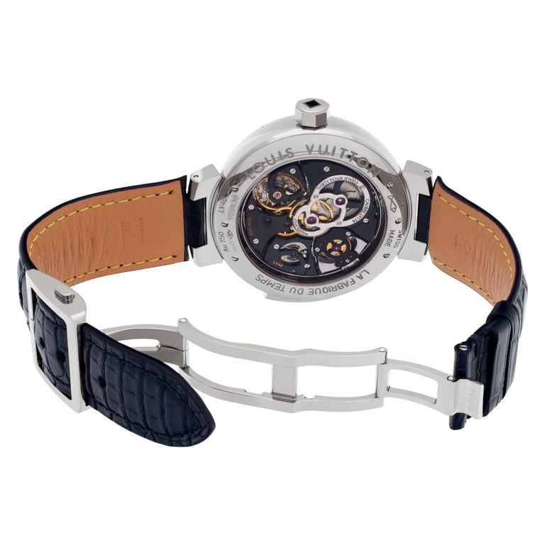 Louis Vuitton Tambour Minute Repeater Wristwatch, Skeletonized