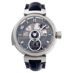 Montre-bracelet Louis Vuitton Tambour «Minute Repeater », squelette, 34 pierres