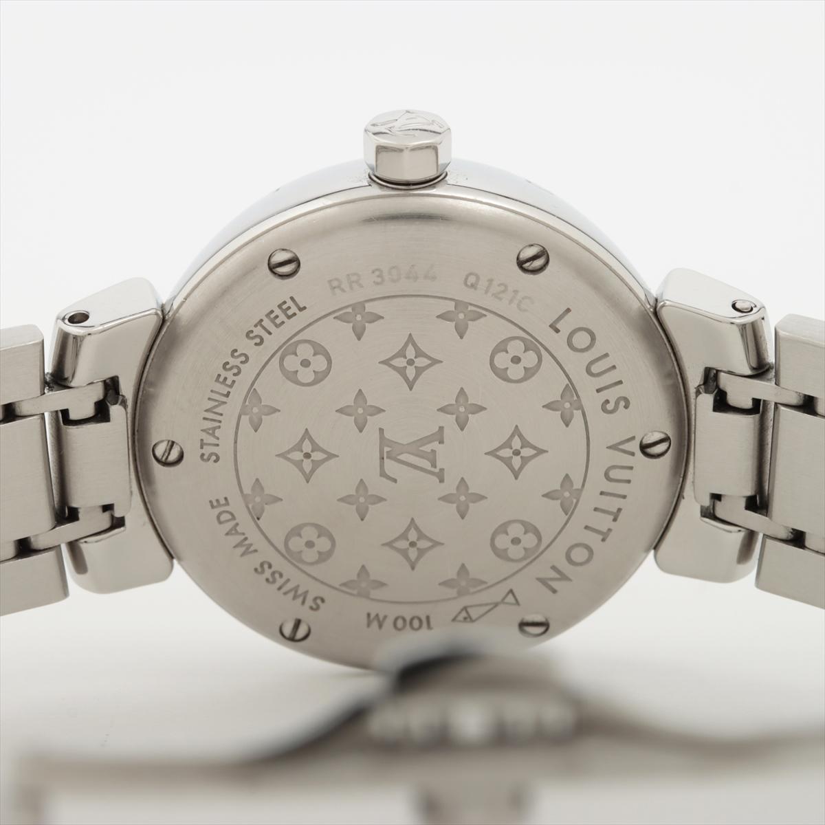 Louis Vuitton Tambour Stainless Steel Watch For Sale 1