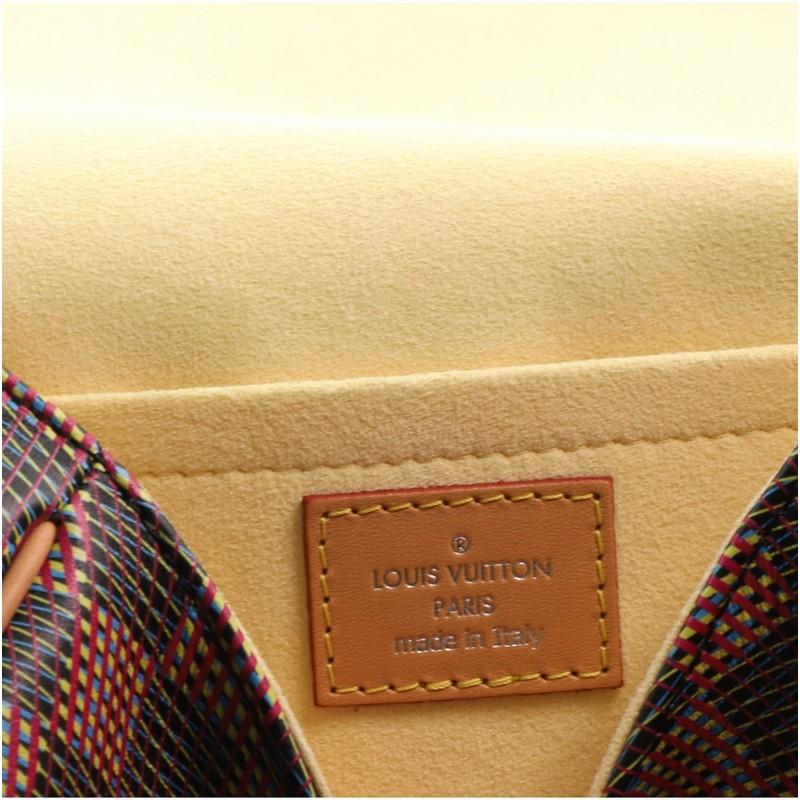 Louis Vuitton Tambourin NM Handbag Damier Monogram LV Pop Canvas In Good Condition In NY, NY