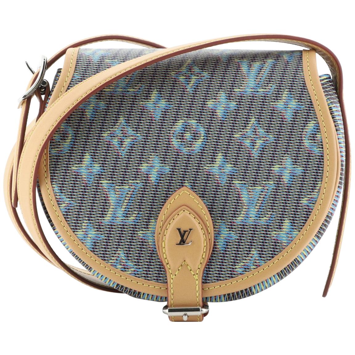 Louis Vuitton Tambourin NM Handbag Monogram Canvas Brown 2398781