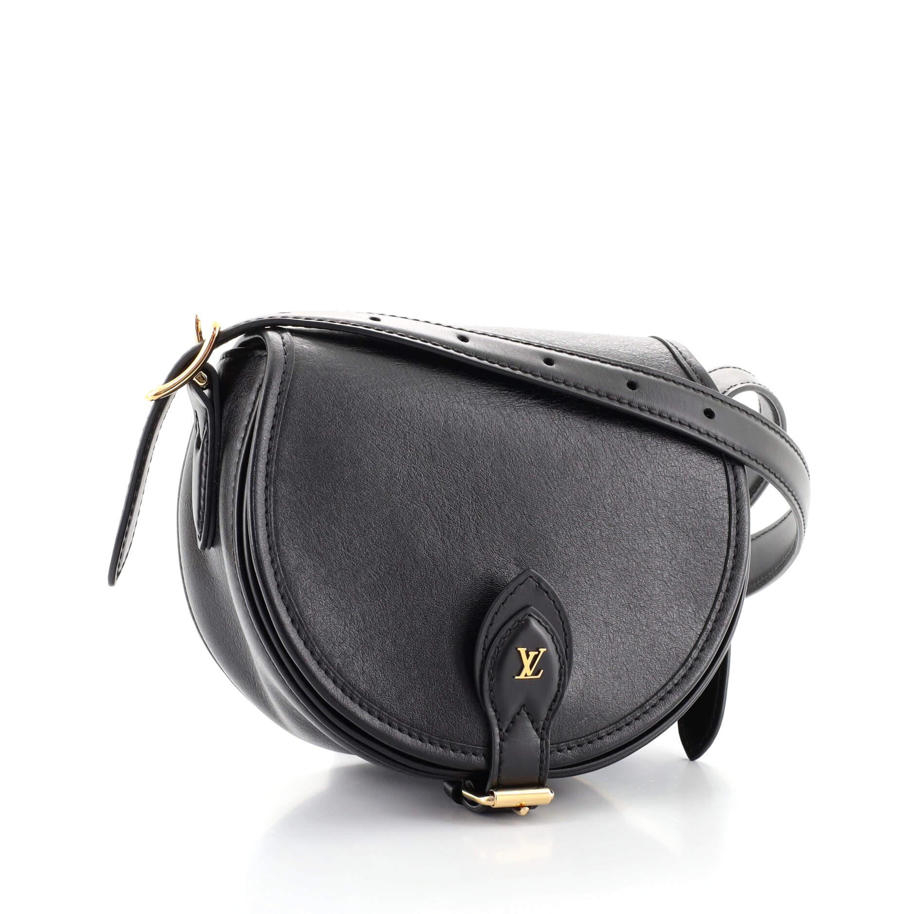 louis vuitton black circle bag