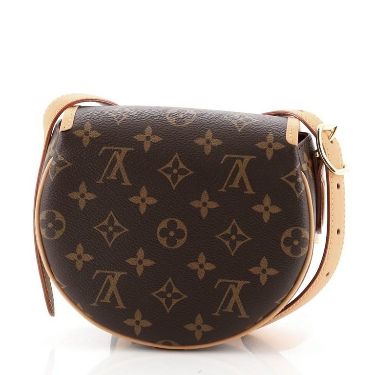 Louis Vuitton Tambourin NM Handbag Monogram Canvas Brown 2195121