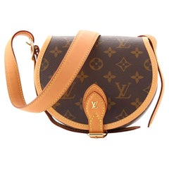 Sac à main Louis Vuitton Tambourin NM en toile avec monogramme