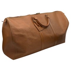 Louis Vuitton Tan Epi Leather Keepall 55 Travel Weekend Bag