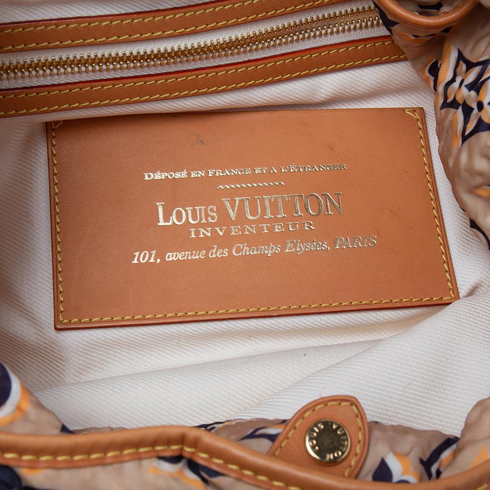 Louis Vuitton Tan Monogram Nylon Limited Edition Bulles MM Bag 2