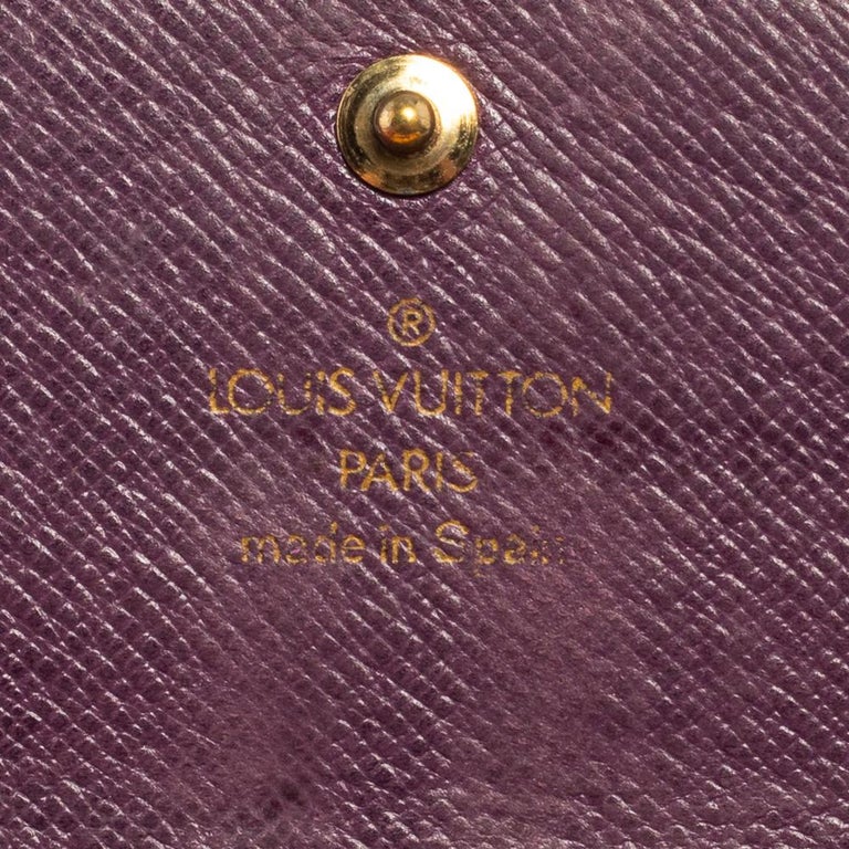 Louis Vuitton Tassel Yellow Epi Leather Porte Tresor International Wallet  at 1stDibs