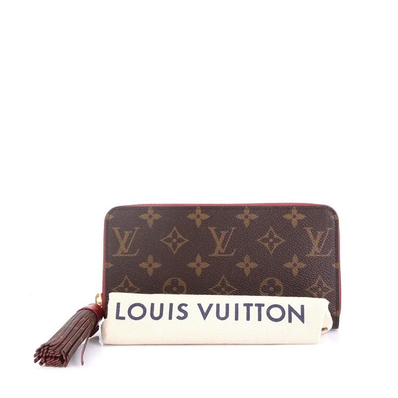 Louis Vuitton Tassel Zippy Wallet Monogram Canvas 1