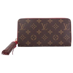 Louis Vuitton Tassel Zippy Wallet Monogram Canvas