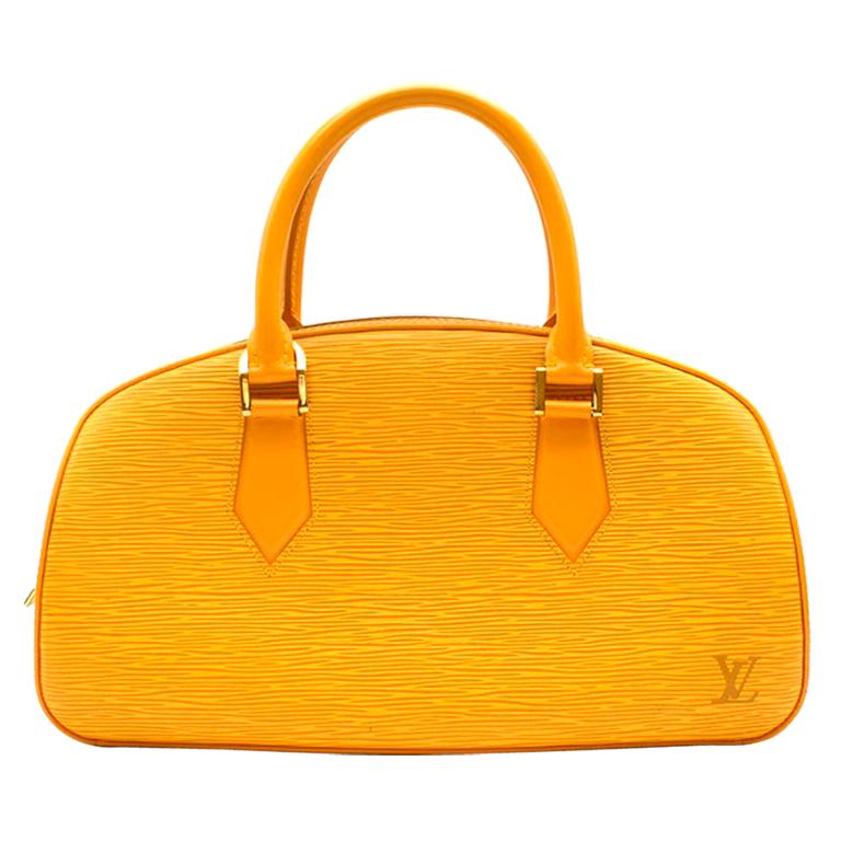 Louis Vuitton Tassil Yellow Epi Leather Jasmin Bag 30cm at 1stDibs  louis  vuitton mustard bag, yellow louis vuitton bag, louis vuitton jasmin bag