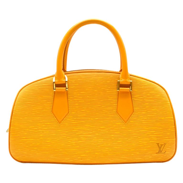 Louis Vuitton Tassil Yellow Epi Leather Jasmin Bag 30cm For Sale