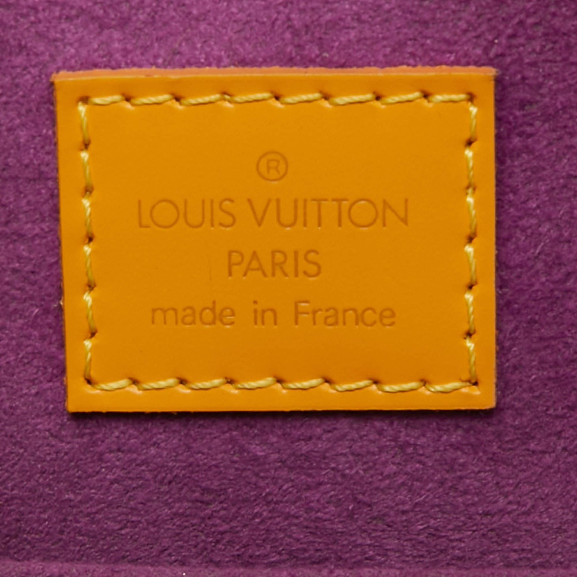 Louis Vuitton Tassil Yellow Epi Leather Jasmin Bag 6