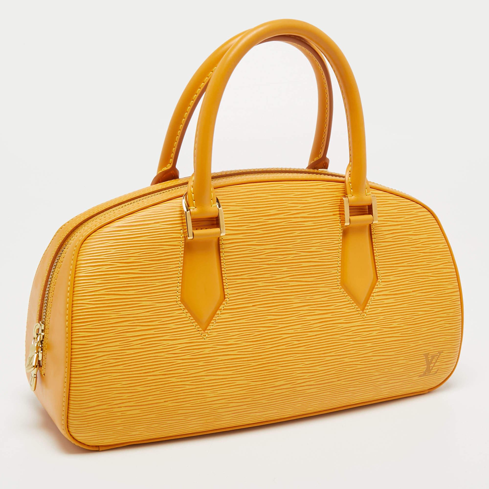 Women's Louis Vuitton Tassil Yellow Epi Leather Jasmin Bag