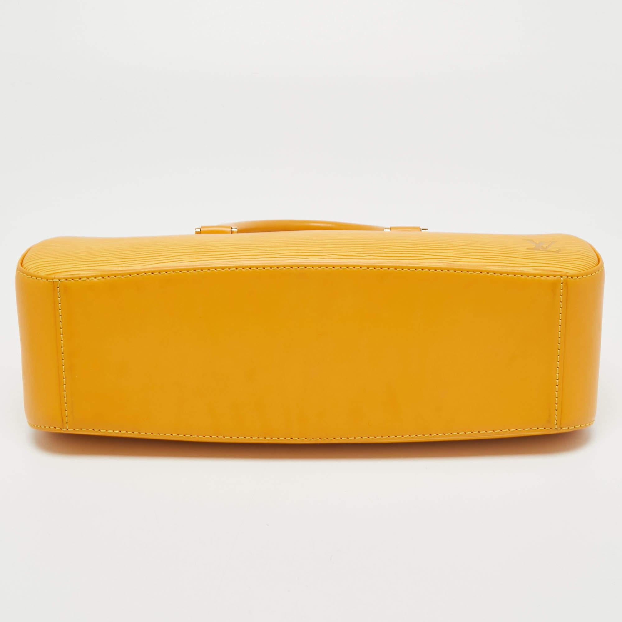 Louis Vuitton Tassil Yellow Epi Leather Jasmin Bag 1